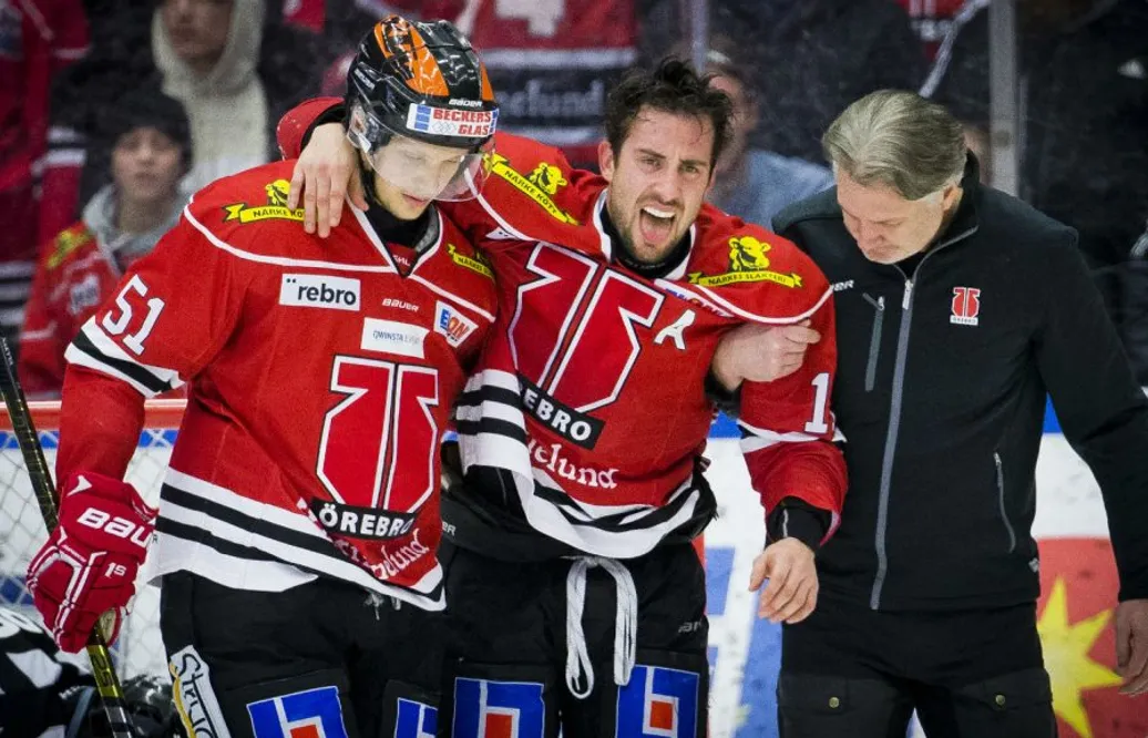 ”Jag förstod direkt att det var en ganska allvarlig skada”