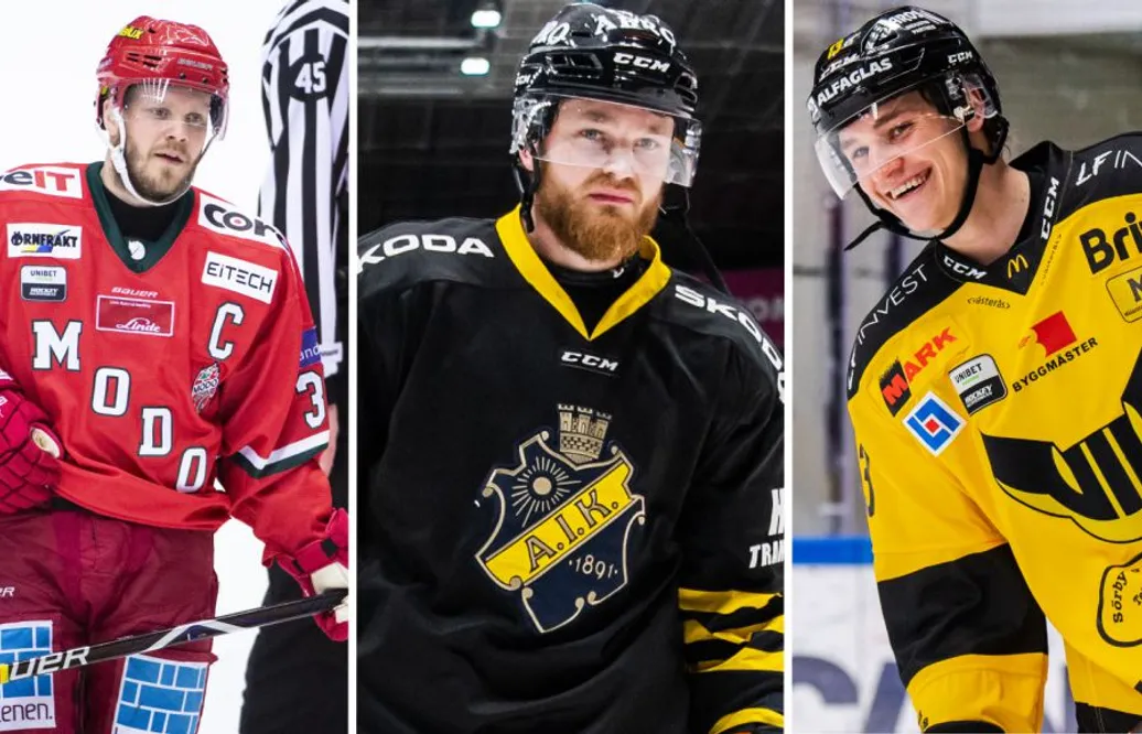 LISTA: Alla klubblösa spelare i Hockeyallsvenskan