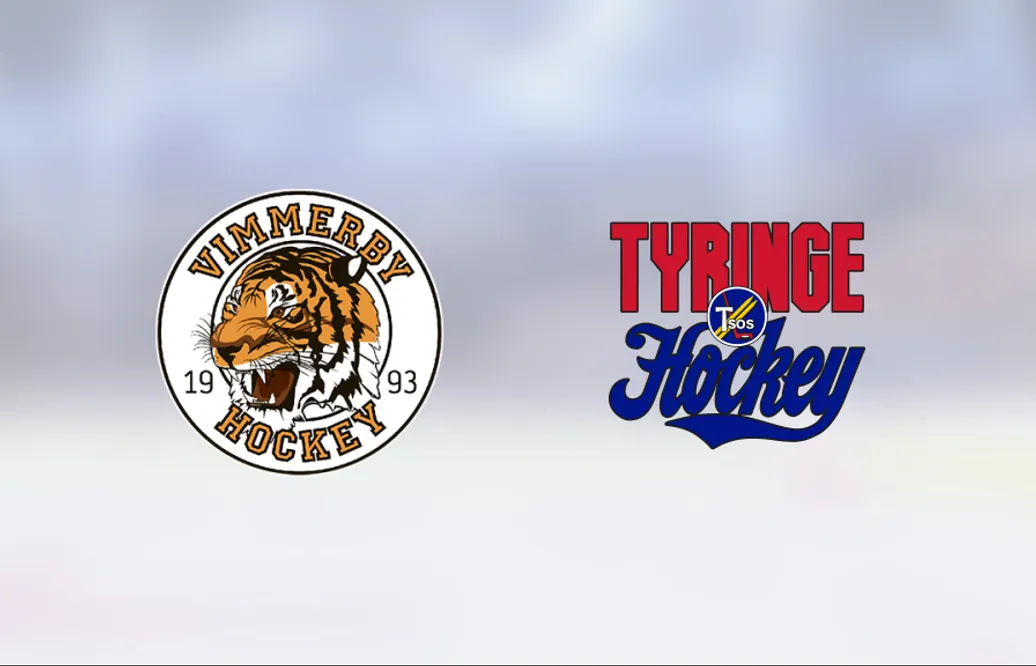 Vimmerby HC avgjorde tät match mot Tyringe i tredje perioden