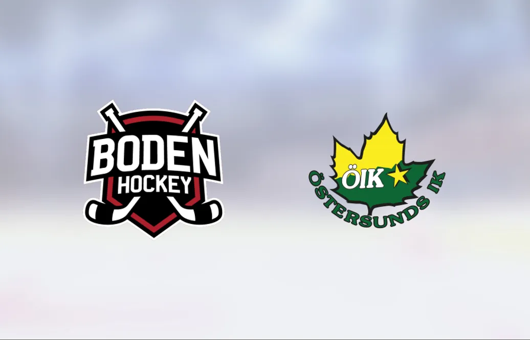Östersund säkrade seriesegern efter 5-2 mot Boden