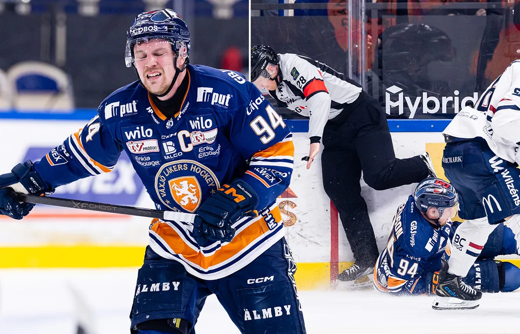 Beskedet efter domarens smäll: "Ska vara okej"