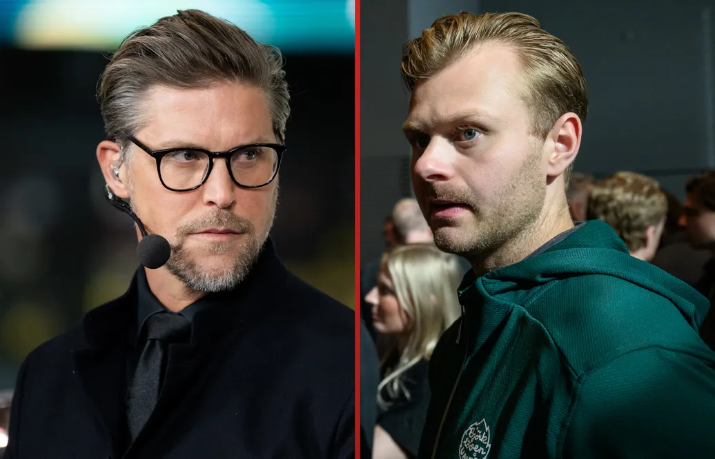 Lucas Wallmark bemöter Jonas Anderssons utspel.