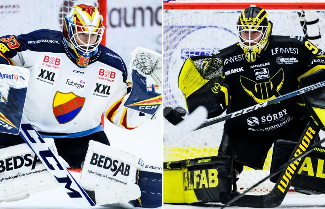 Både Carl Lindbom och Ian Blomquist storspelade i heta målvaktsduellen