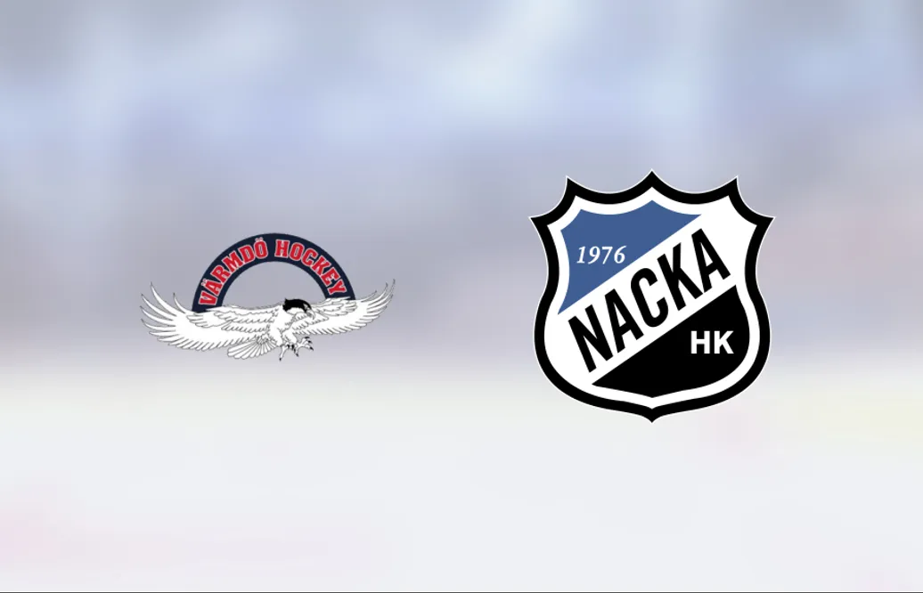 Nacka vann första matchen mot Värmdö