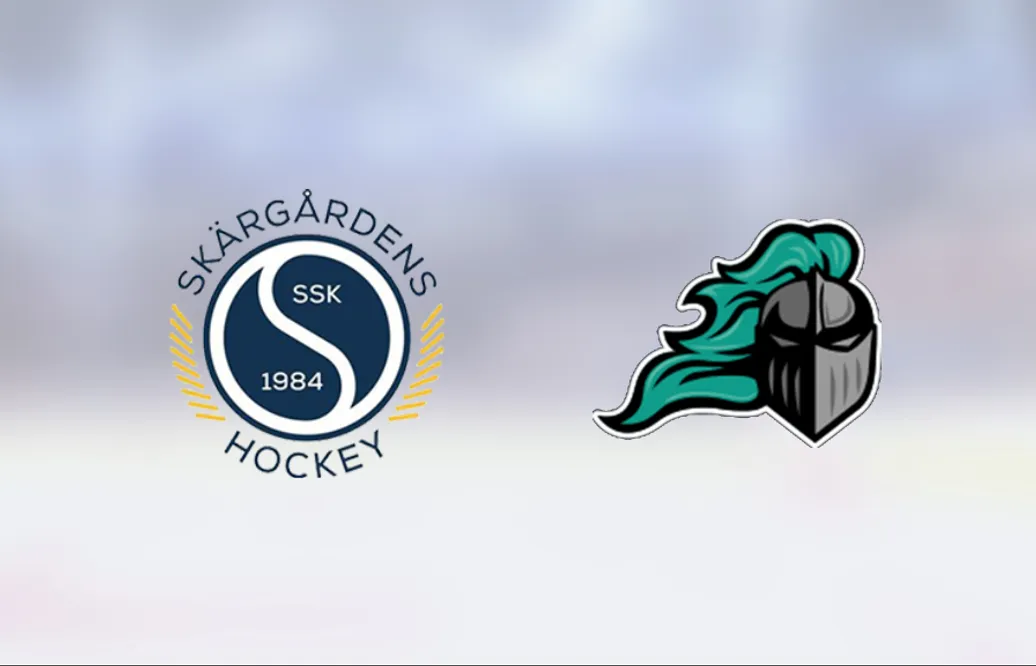 Första segern för Skärgården efter 13-2 mot KB Knights