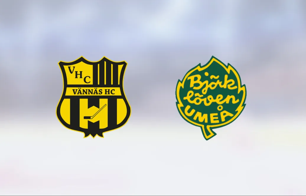 Bra start för Björklöven efter seger med 7-0 mot Vännäs