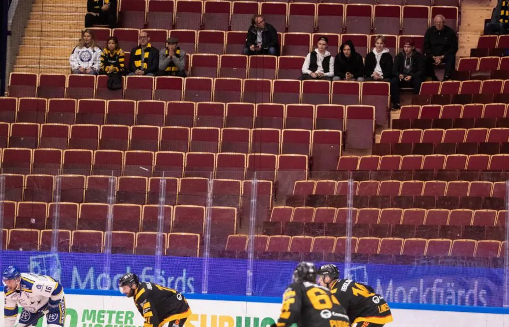 En meters avstånd och inga bortafans - så är svensk hockeys publikplan
