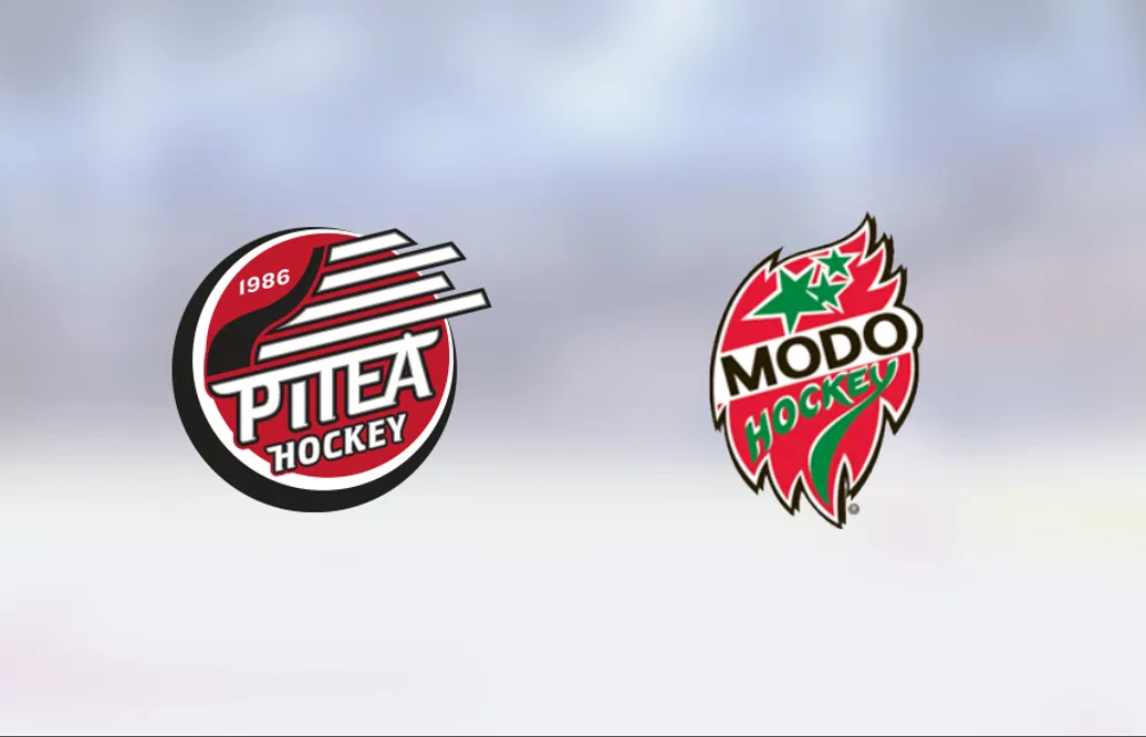 Storseger för Modo borta mot Piteå Hockey