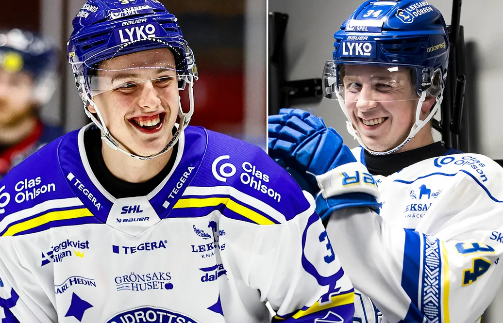 Anton Johansson och Arvid Eljas förlänger med Leksand