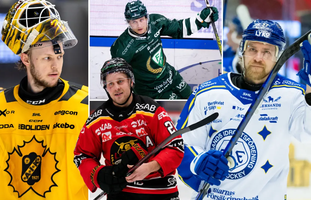 LISTA: 15 SHL-stjärnor med utgående kontrakt