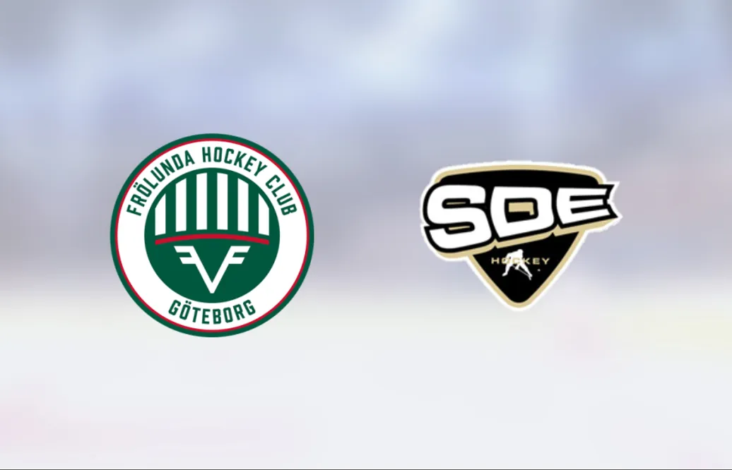 Svårstoppade Frölunda fortsätter vinna – 6-2 mot SDE