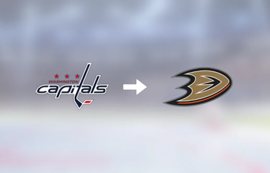 Anaheim Ducks värvar forwarden Brett Leason från Washington Capitals