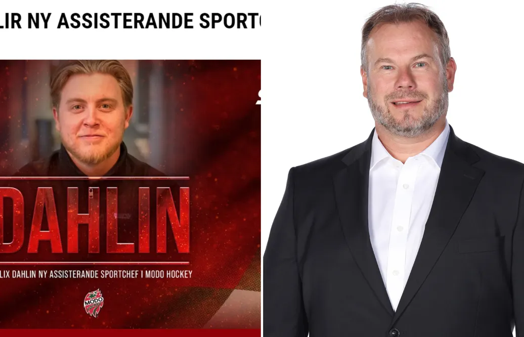 Felix Dahlin blir assisterande sportchef för MoDo Hockey