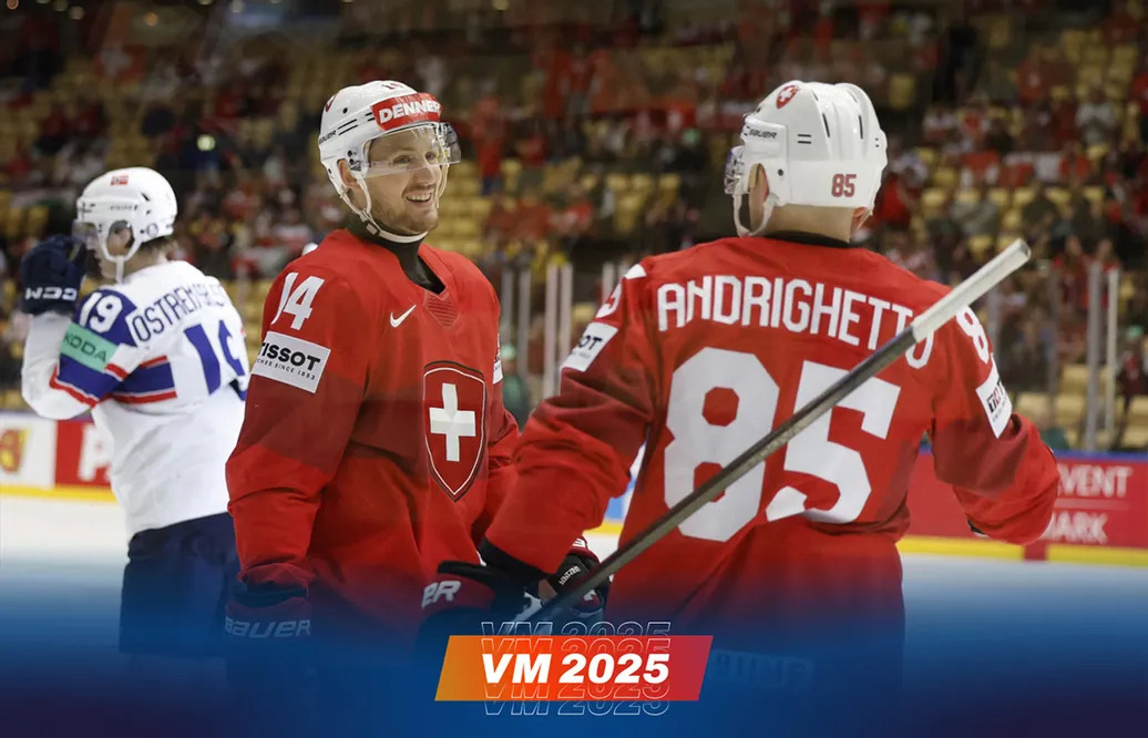 Schweiz vann mot Norge