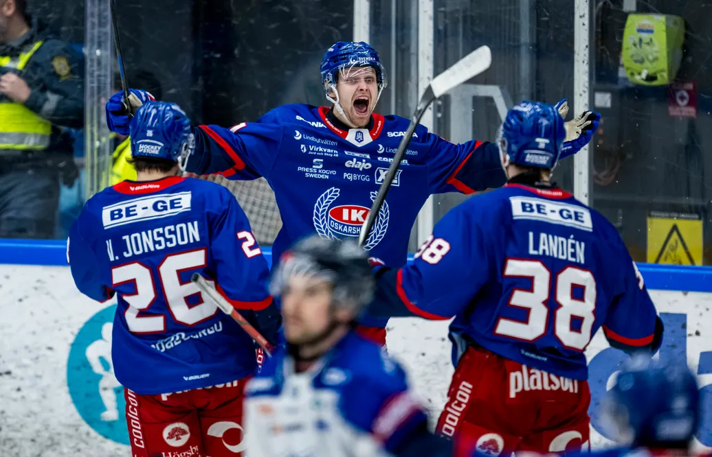 Oskarshamn vann mot Nybro i hockeyallsvenskan