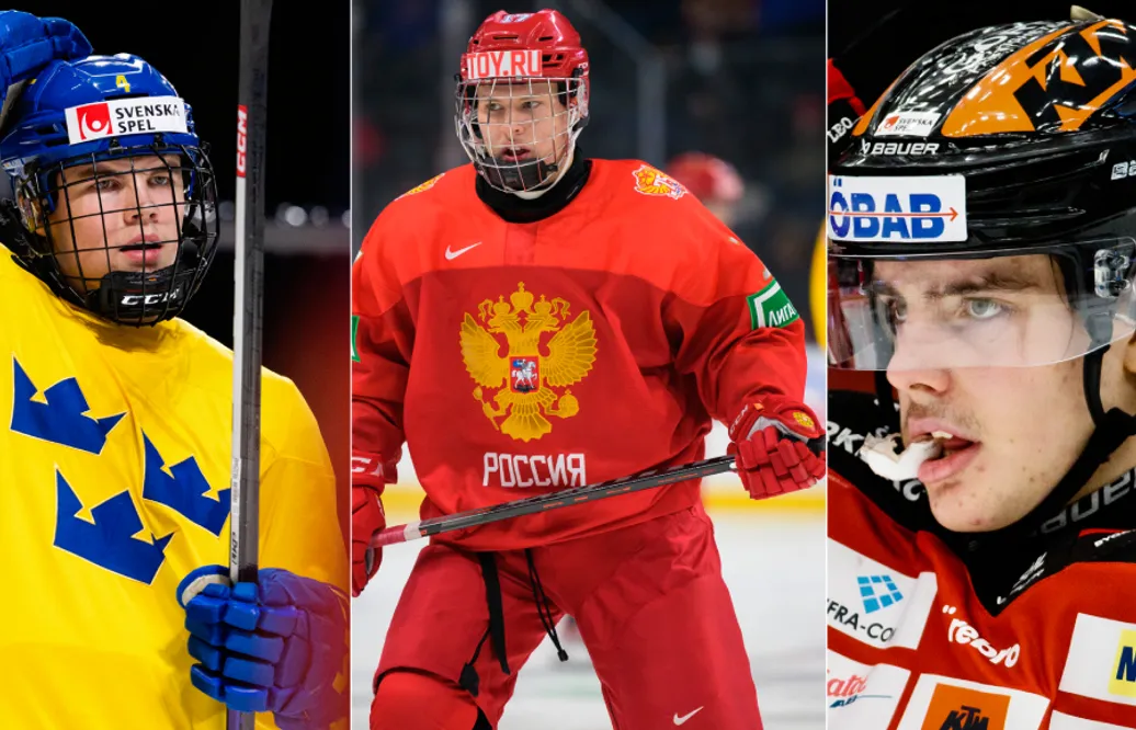 Tre svenskar i förstarundan på draftguruns jätteranking