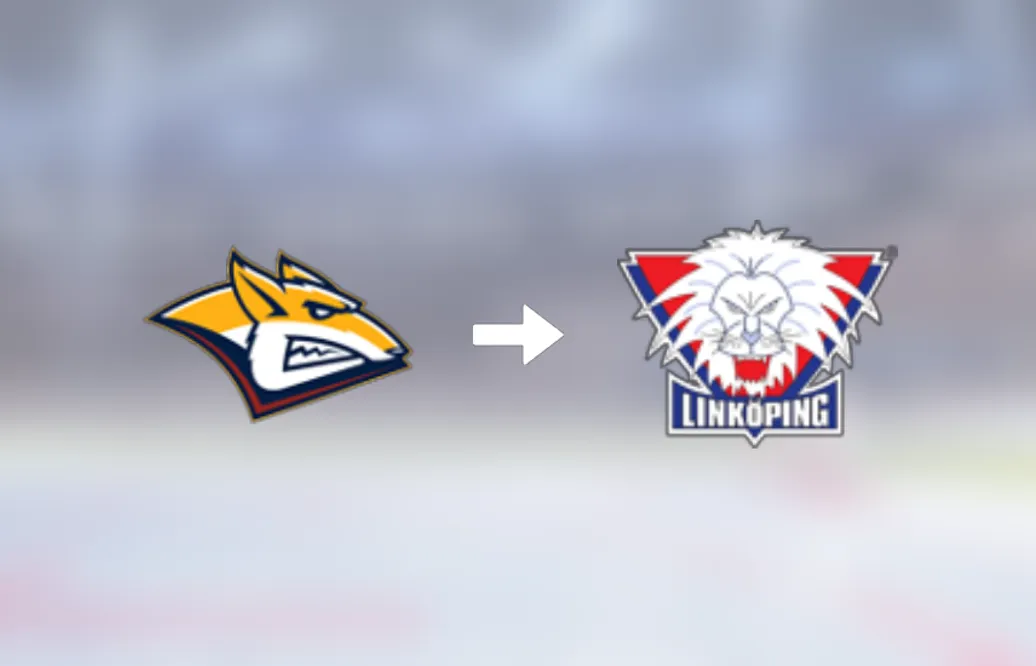 Backen Linus Hultström är nu klar för spel i Linköping HC