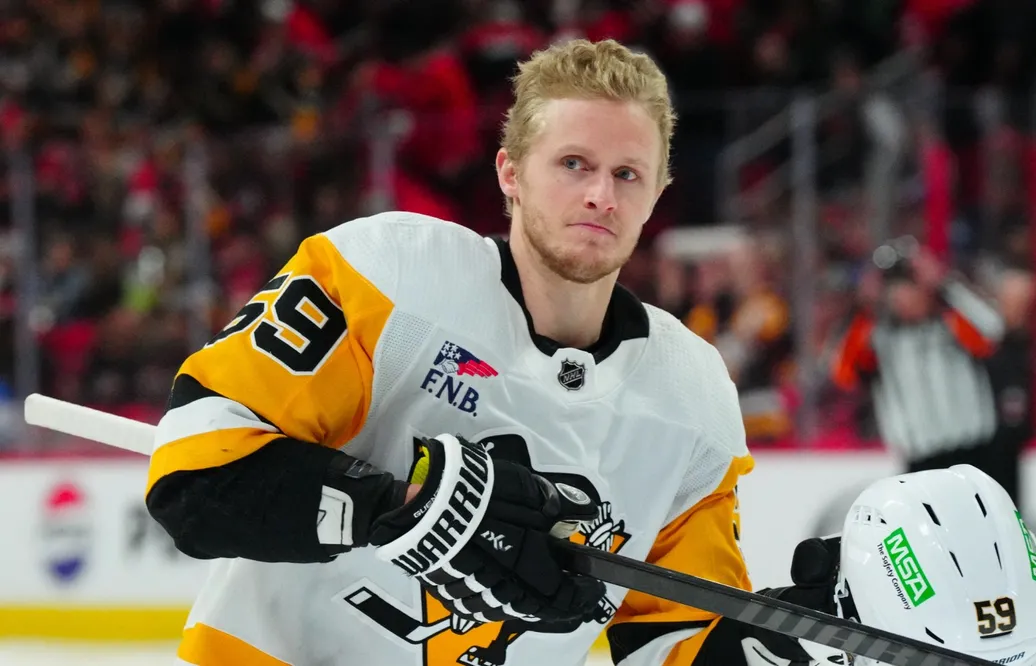 Jake Guentzel trejdas till Carolina Hurricanes