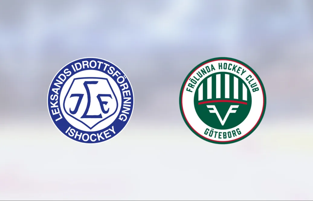 Leksand kvitterade matchserien mot Frölunda