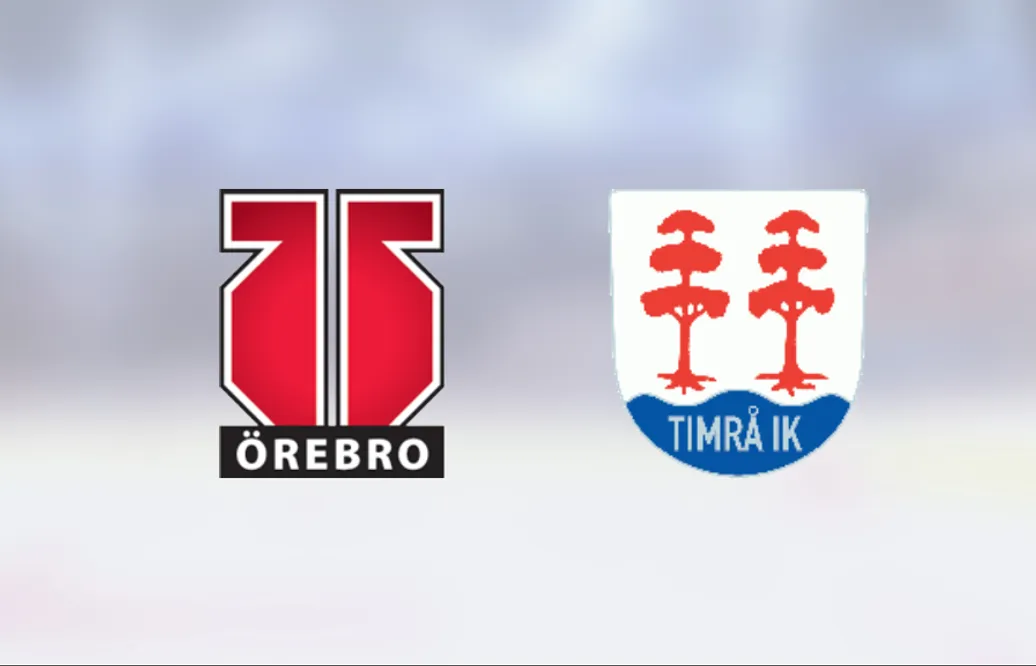 Målfest när Örebro Hockey J20 krossade Timrå J20 i Behrn Arena