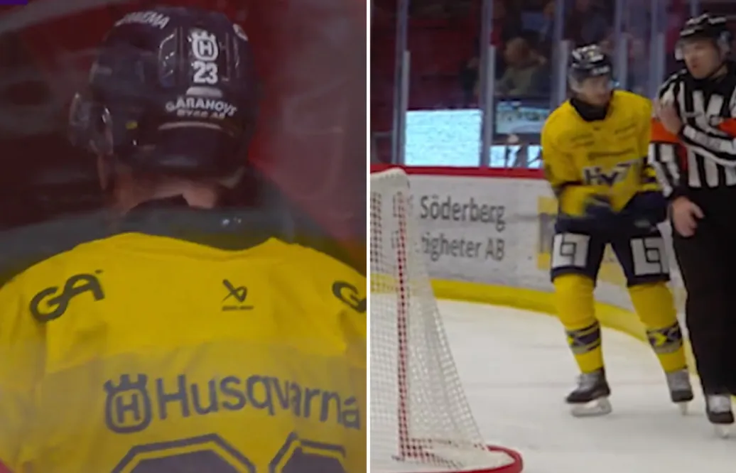 Nick Shore får matchstraff – råkade slå domaren: “Inte alls meningen”