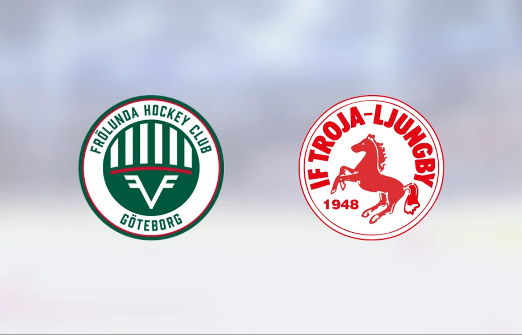 Fem raka segrar för Frölunda – efter 7-0 mot Troja/Ljungby J18