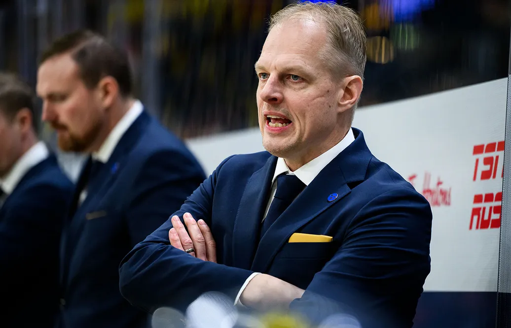 Magnus Hävelid fick se sina juniorkronor förlora sista matchen.