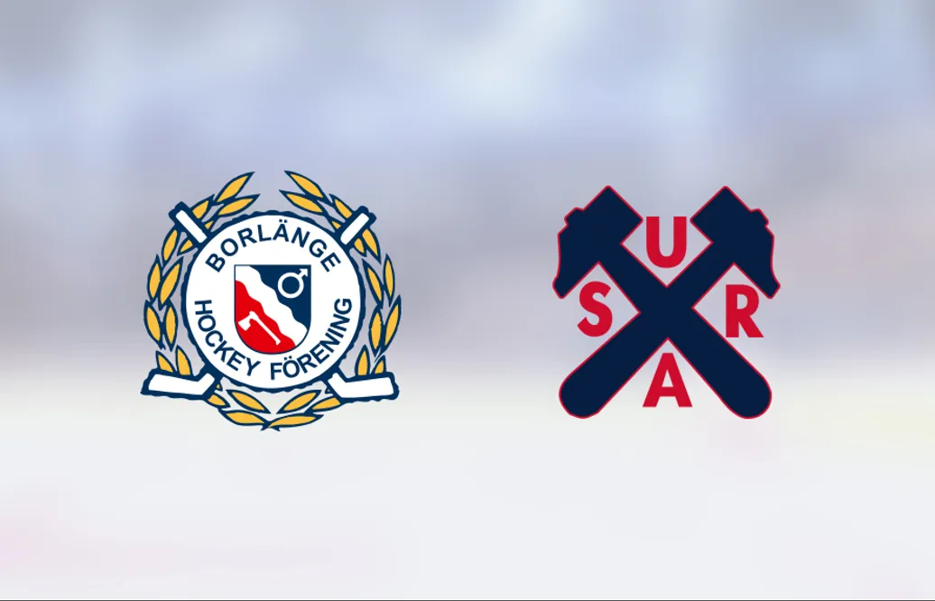 Stark seger för Borlänge i toppmatchen mot Surahammar