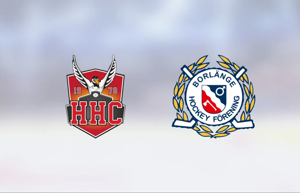 Äntligen seger för Hudiksvall Hockey mot Borlänge