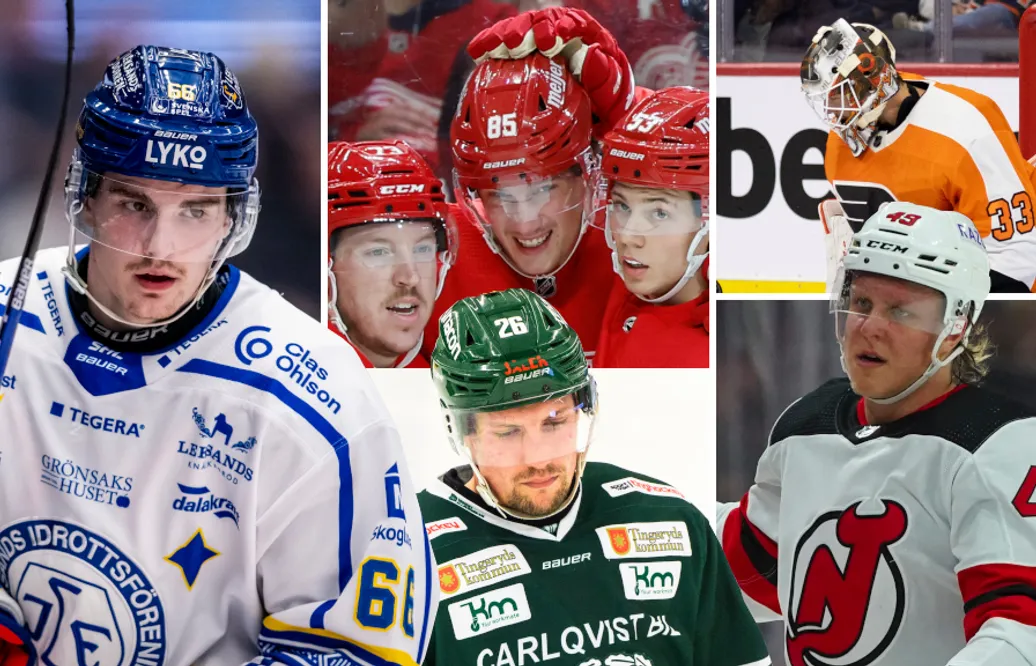 Här är alla svenskar i NHL 2022