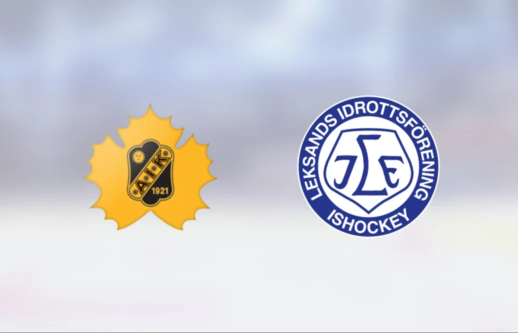 Målfest när Leksand krossade Skellefteå AIK J18 i Skellefteå Kraft Arena