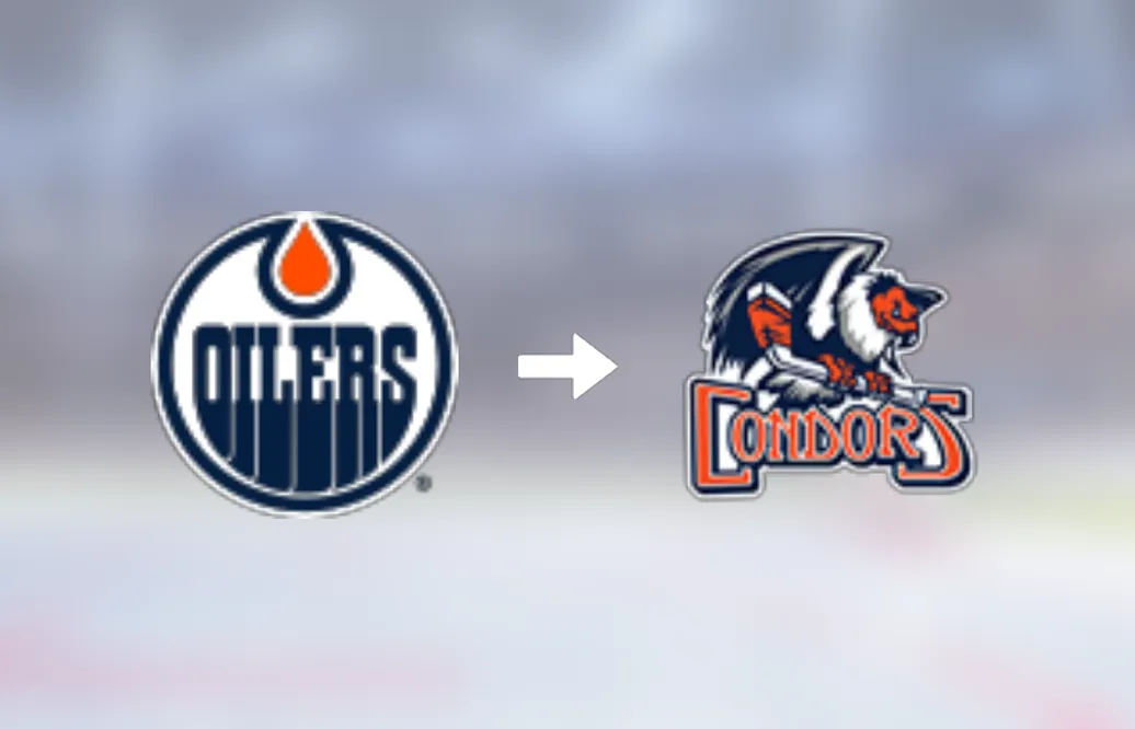 Dmitri Samorukov skickas till AHL för spel med Bakersfield Condors