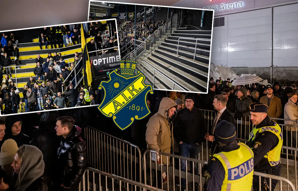 AIK fördömer agerandet under kaosmatchen: "Tar avstånd"