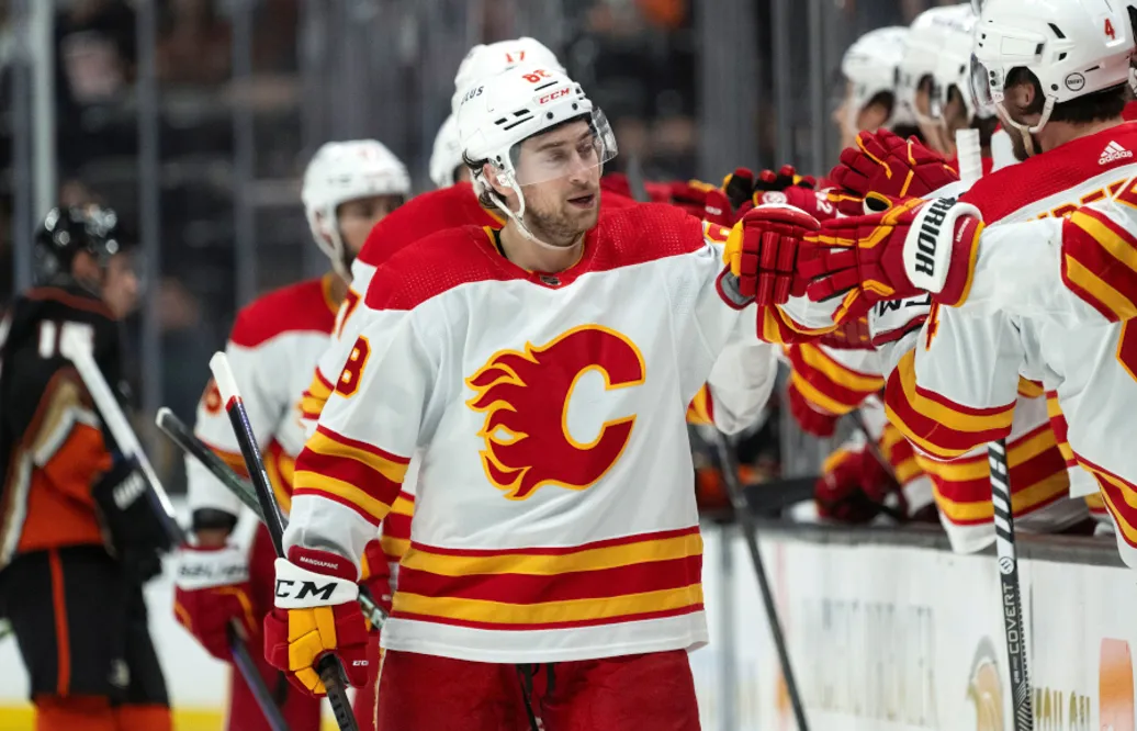 Andrew Mangiapane trejdas till Washington Capitals