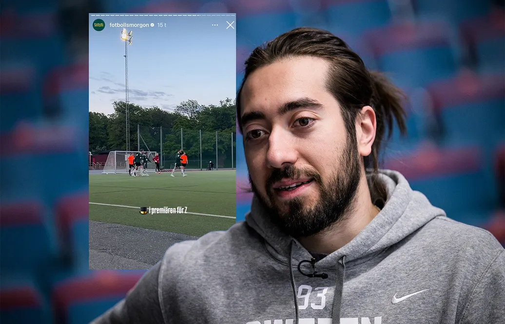 Mika Zibanejads succé - på fotbollsplanen