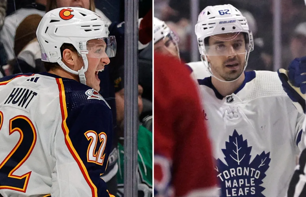 Denis Malgin och Dryden Hunt byter klubbar