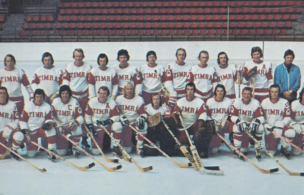 Timrås lag i Elitserien 1974.