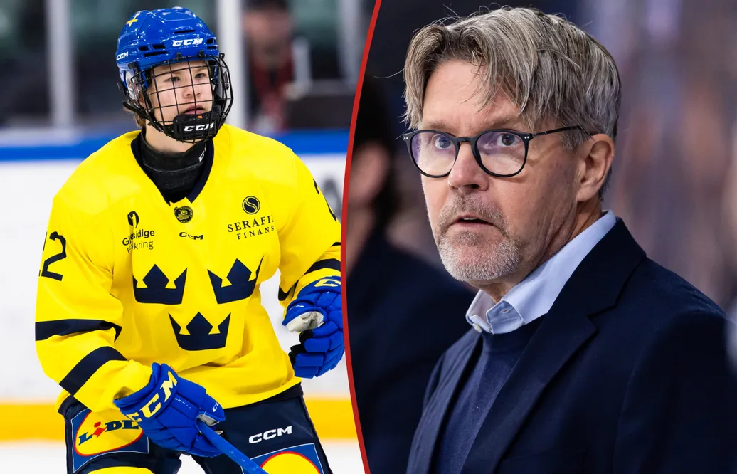 Edwin Lundqvist får göra SHL-debut för "Ante" Karlssons Linköping. 
