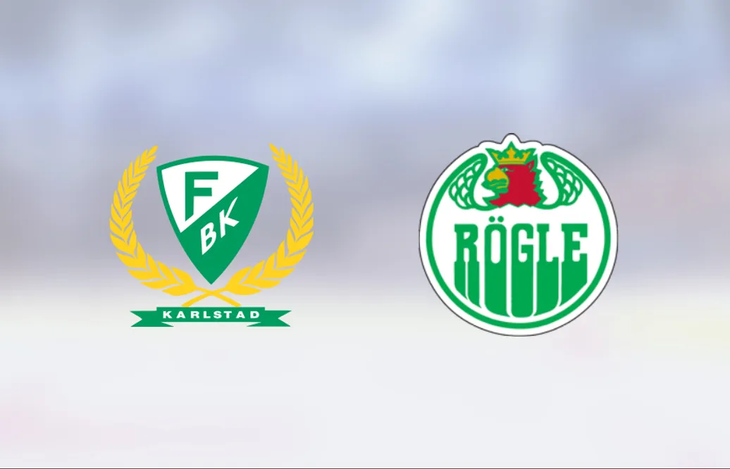 Max Karlsson matchvinnare när Rögle slog Färjestad