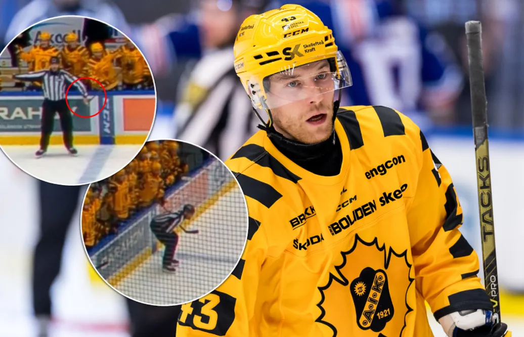 Filip Sandberg stängs av efter domarslaget