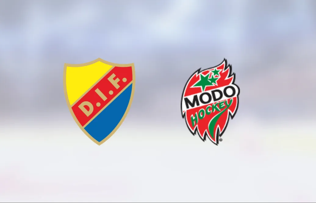 Segern efter förlängning för Djurgården mot Modo J20