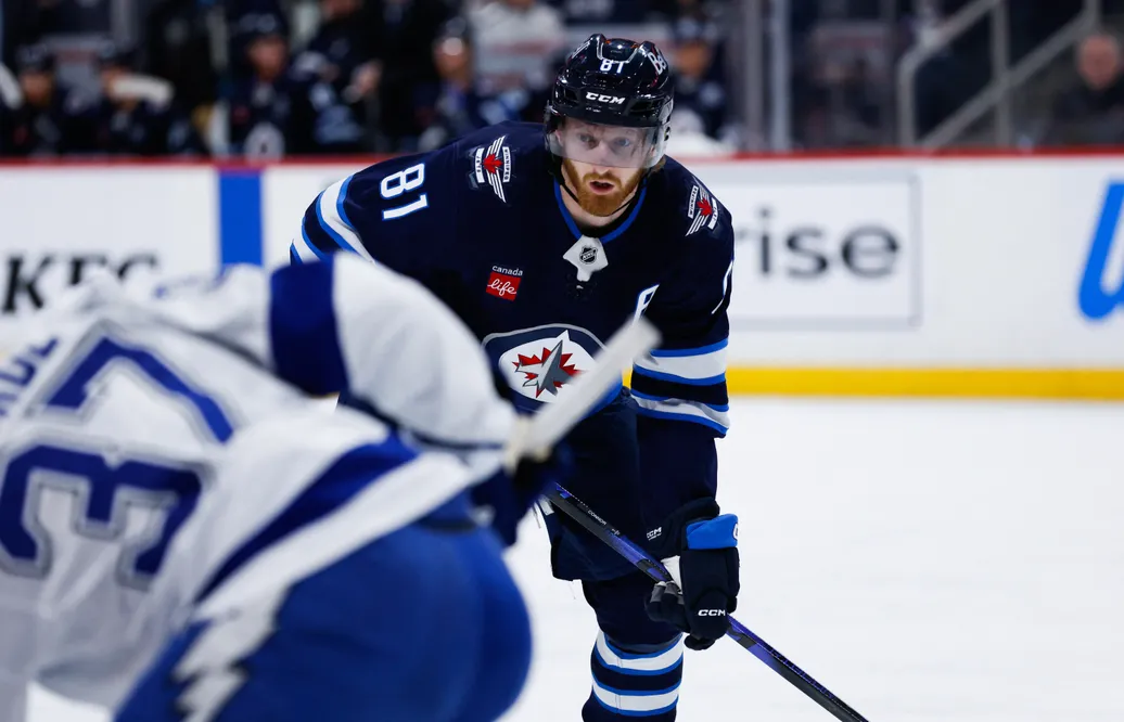 Kyle Connor, Winnipeg Jets. Foto: Terrence Lee-Imagn Images
