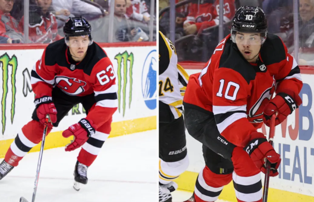 Alexander Holtz hoppas på ordinarie plats i New Jersey Devils