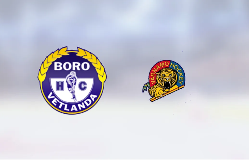 Boro/Vetlanda avgjorde i förlängningen mot Värnamo