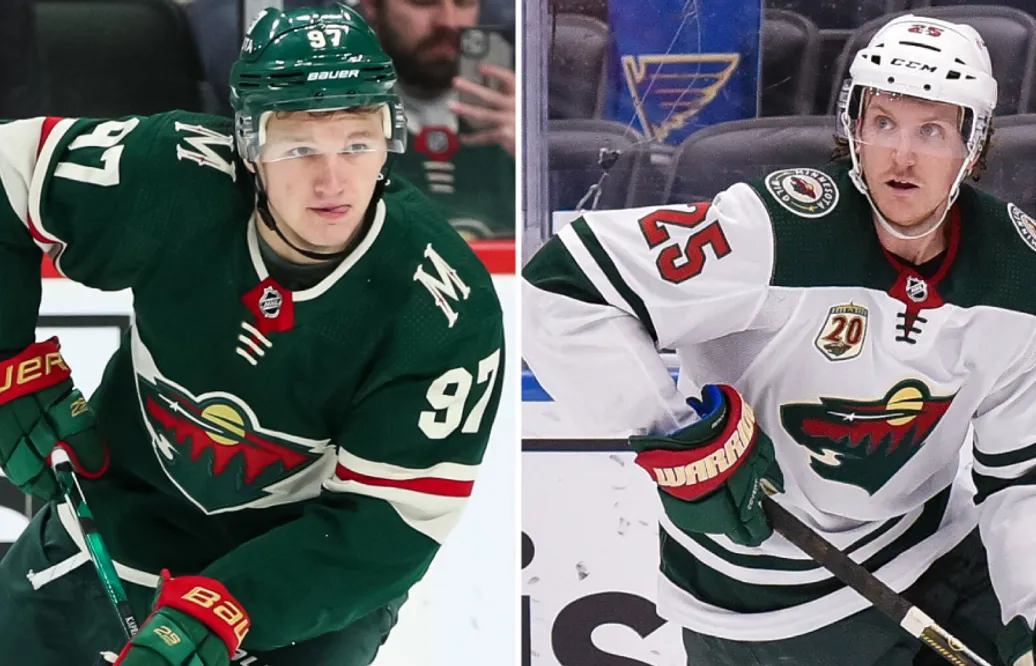 Kirill Kaprizov och Jonas Brodin skadade: ”Ser inte bra ut”