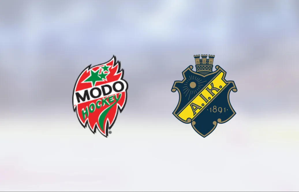 AIK avgjorde tät match mot Modo J20 i tredje perioden