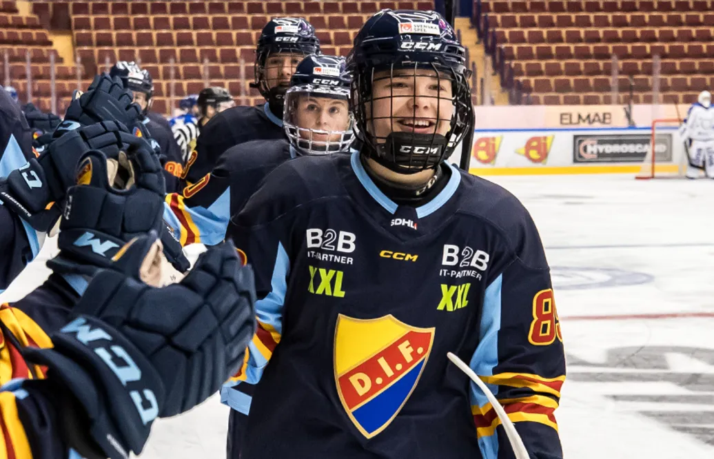 Nicole Hall fixade segern för Djurgården i matchen mot Brynäs