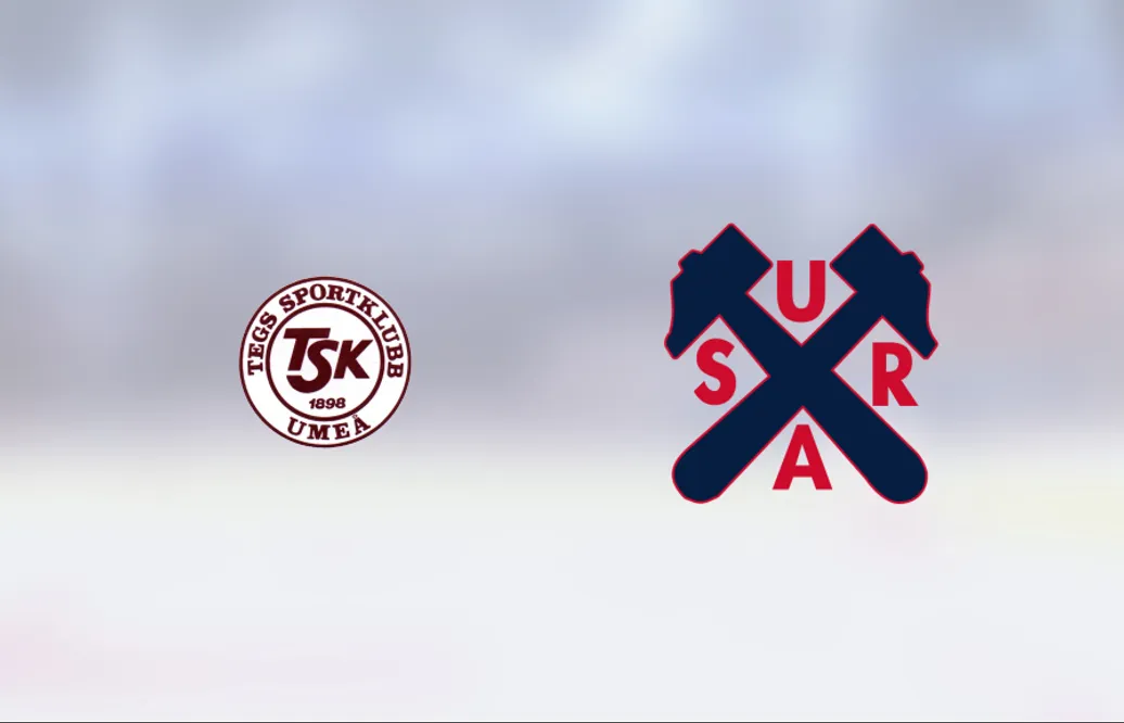 Surahammar avgjorde i sista perioden och vann mot Teg