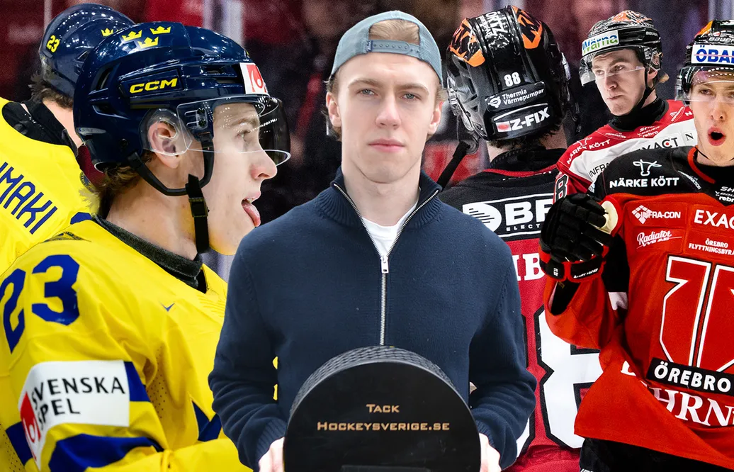 Jonathan Lekkerimäki vinner Elite Prospects Award 2024