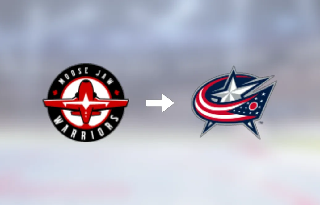 Denton Mateychuk klar för spel i Columbus Blue Jackets